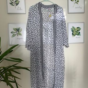 Polka Dot Robe/Swim Suit Cover